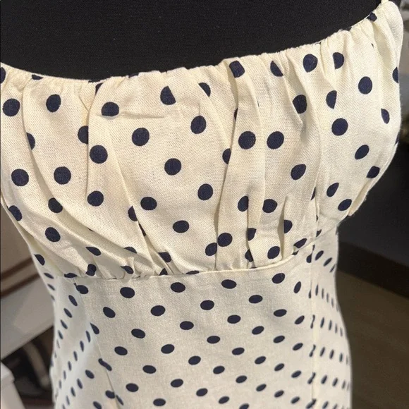 Polka Dot Spaghetti Strap Dress - Picture 5 of 6